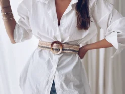 Ceintures-EASY-CLOTHES Ceinture Taha - beigeEasy Clothes Beige