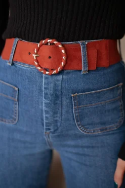 Ceintures-EASY-CLOTHES Ceinture Tama - briqueEasy Clothes Brique