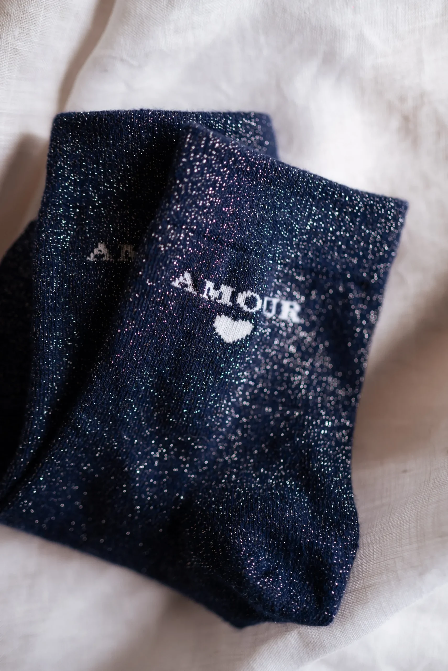 Chaussettes-EASY-CLOTHES Chaussettes - Amour - PaillettesEasy Clothes