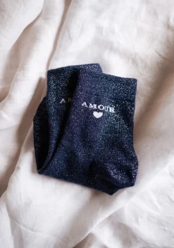 Chaussettes-EASY-CLOTHES Chaussettes - Amour - PaillettesEasy Clothes