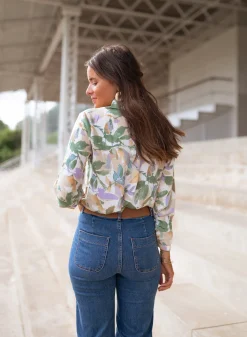 Chemisiers & Blouses-EASY-CLOTHES Chemise Charlotte - à motifsEasy Clothes À motifs       