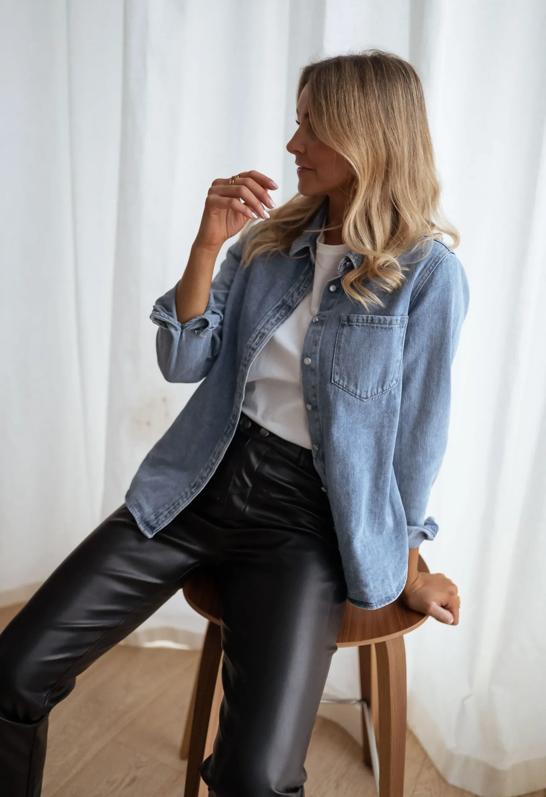 Chemisiers & Blouses-EASY-CLOTHES Chemise Célia - en jeansEasy Clothes En jeans