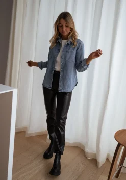 Chemisiers & Blouses-EASY-CLOTHES Chemise Célia - en jeansEasy Clothes En jeans