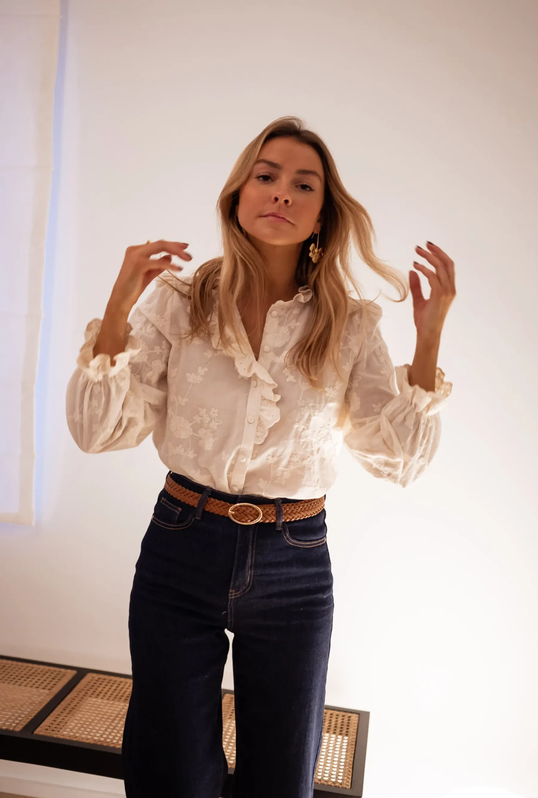 Chemisiers & Blouses-EASY-CLOTHES Chemise Kendal - écrueEasy Clothes Écrue