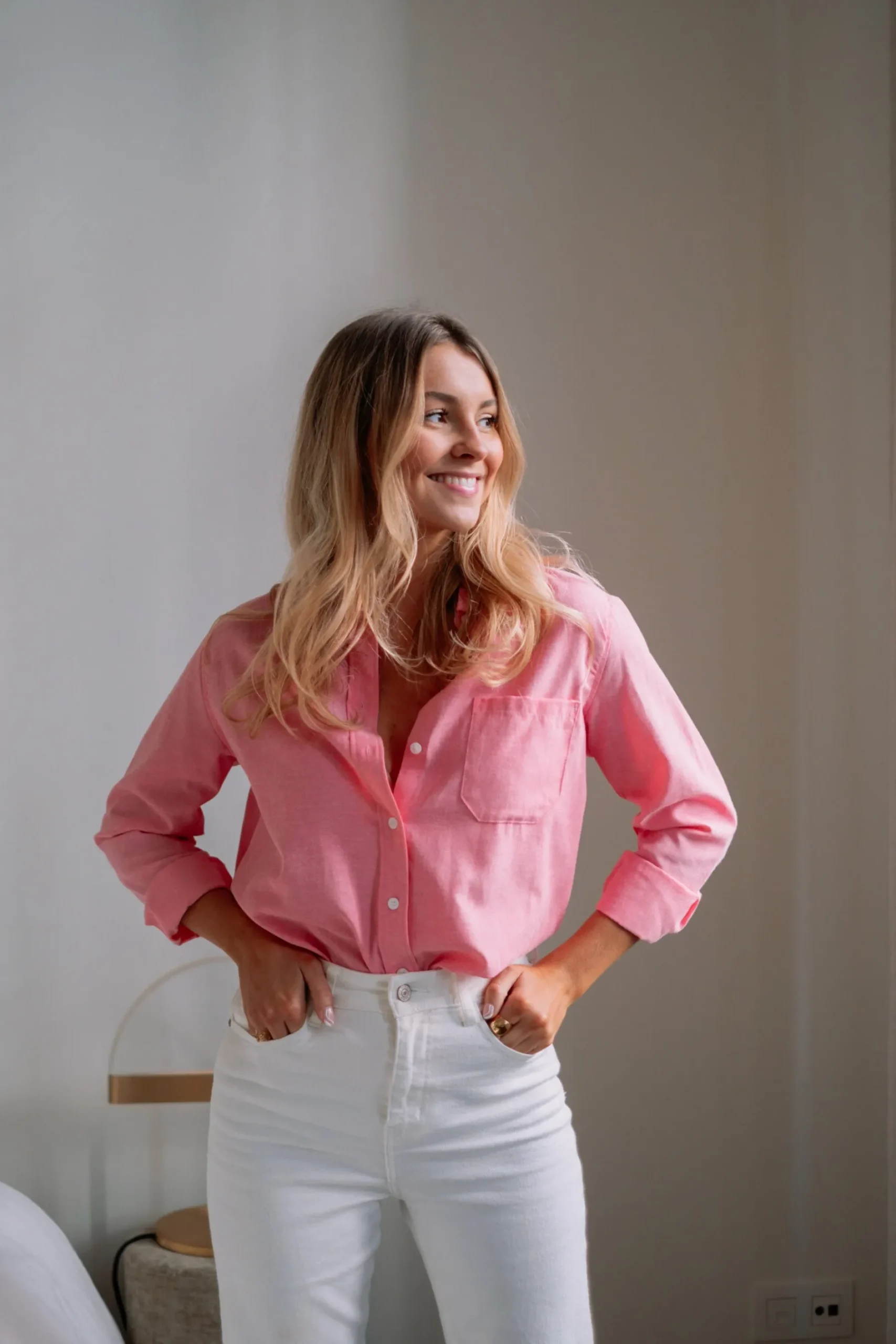 Chemisiers & Blouses-EASY-CLOTHES Chemise Kloé - roseEasy Clothes Rose