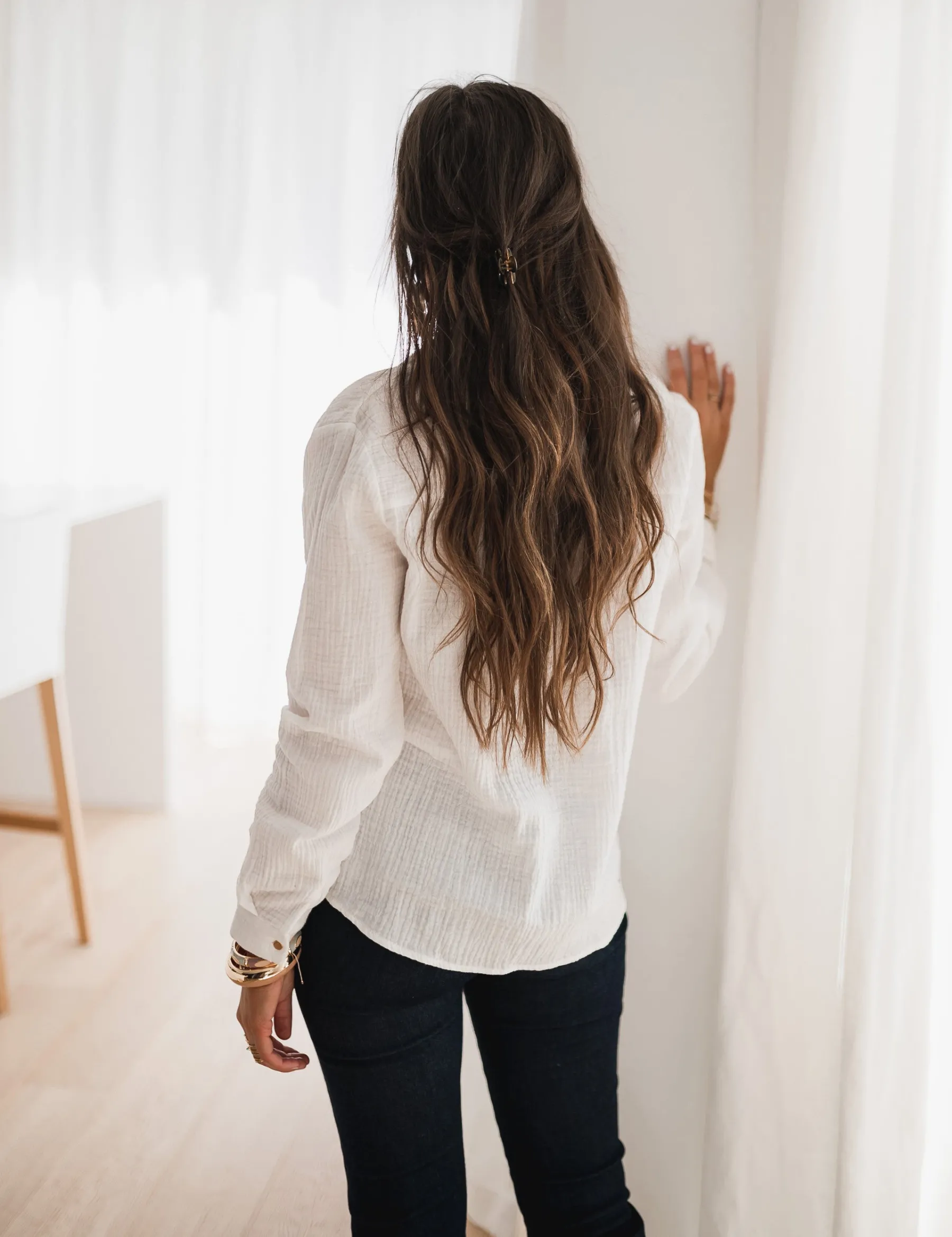 Chemisiers & Blouses-EASY-CLOTHES Chemise Lutece - blancheEasy Clothes Blanche