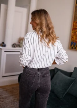 Chemisiers & Blouses-EASY-CLOTHES Chemise Monique - à lignesEasy Clothes À lignes       
