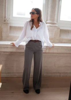 Chemisiers & Blouses-EASY-CLOTHES Chemise Nahela - blancheEasy Clothes Blanche