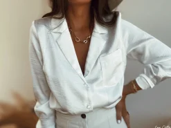Chemisiers & Blouses-EASY-CLOTHES Chemise Youna - écrueEasy Clothes Écrue       