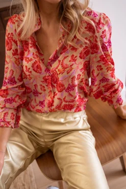 Chemisiers & Blouses-EASY-CLOTHES Chemisier Emila - à fleursEasy Clothes À fleurs       