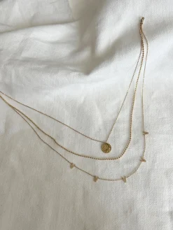 Colliers-EASY-CLOTHES Collier Arthus - doréEasy Clothes Doré       