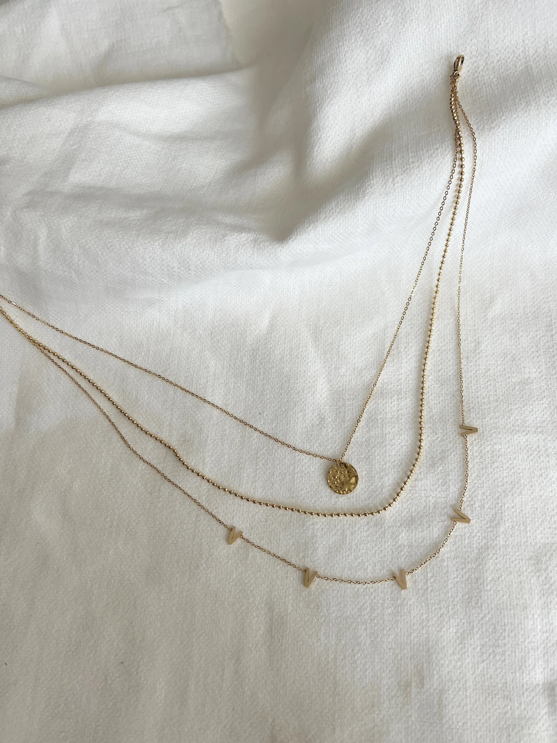 Colliers-EASY-CLOTHES Collier Arthus - doréEasy Clothes Doré