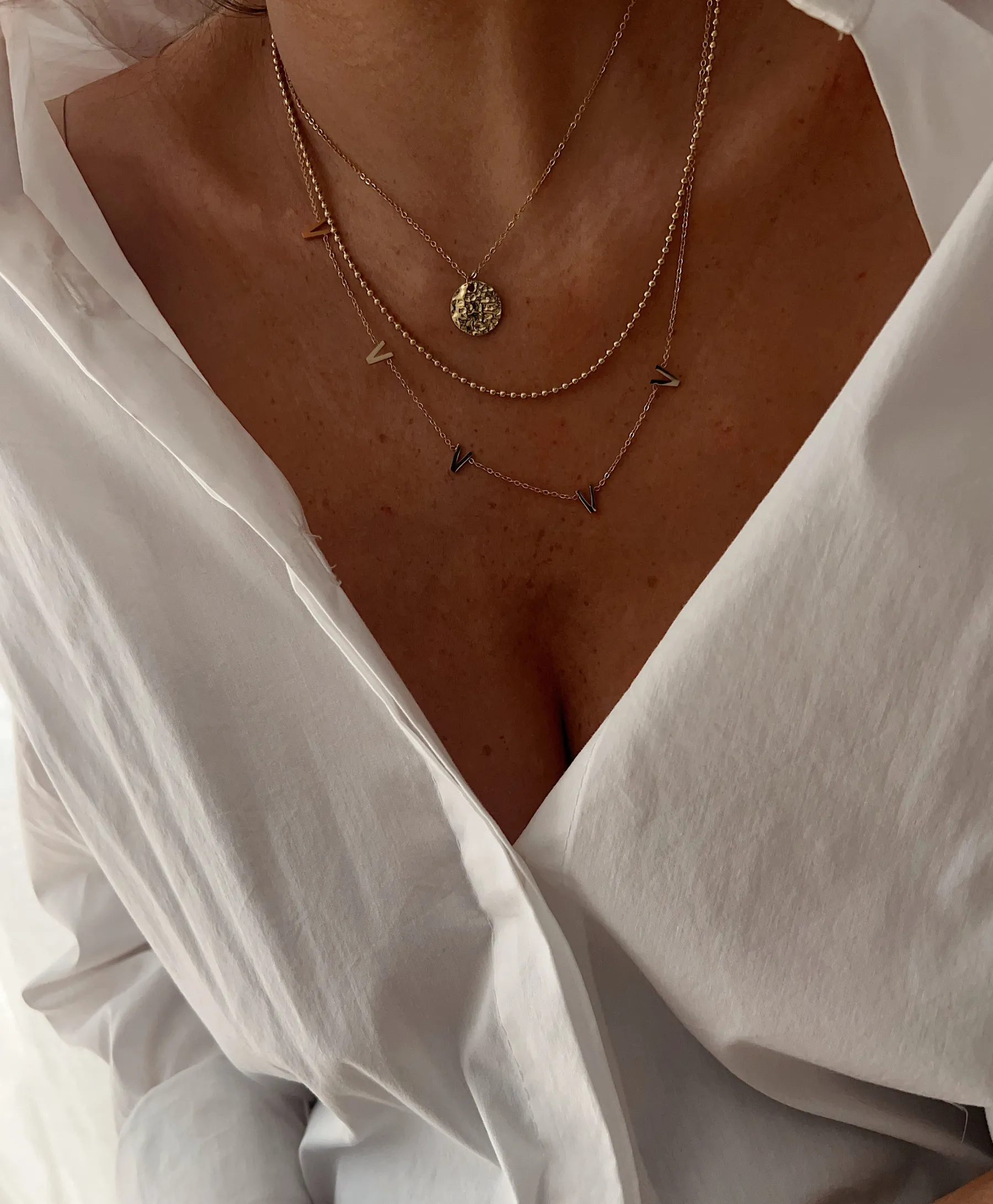 Colliers-EASY-CLOTHES Collier Arthus - doréEasy Clothes Doré