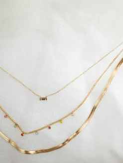 Colliers-EASY-CLOTHES Collier Corto - doréEasy Clothes Doré       