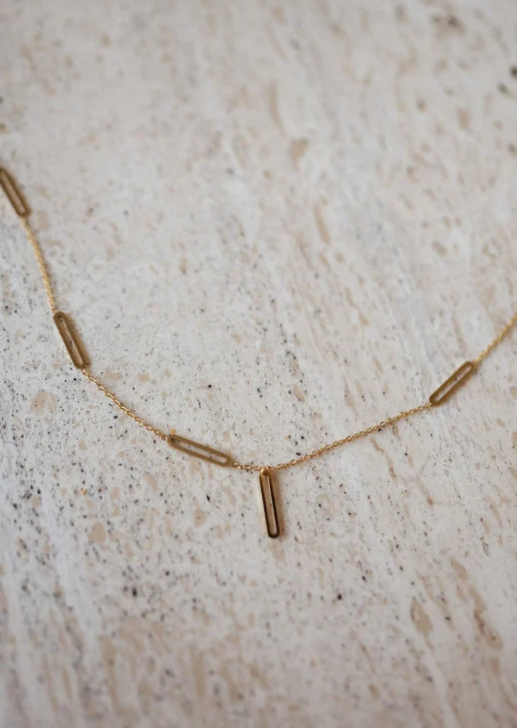 Colliers-EASY-CLOTHES Collier Doré - Alan - Acier Inoxydable - Bijoux Easy Clothes Doré