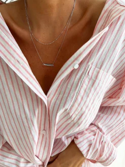 Colliers-EASY-CLOTHES Collier Dorly - argentéEasy Clothes Argenté
