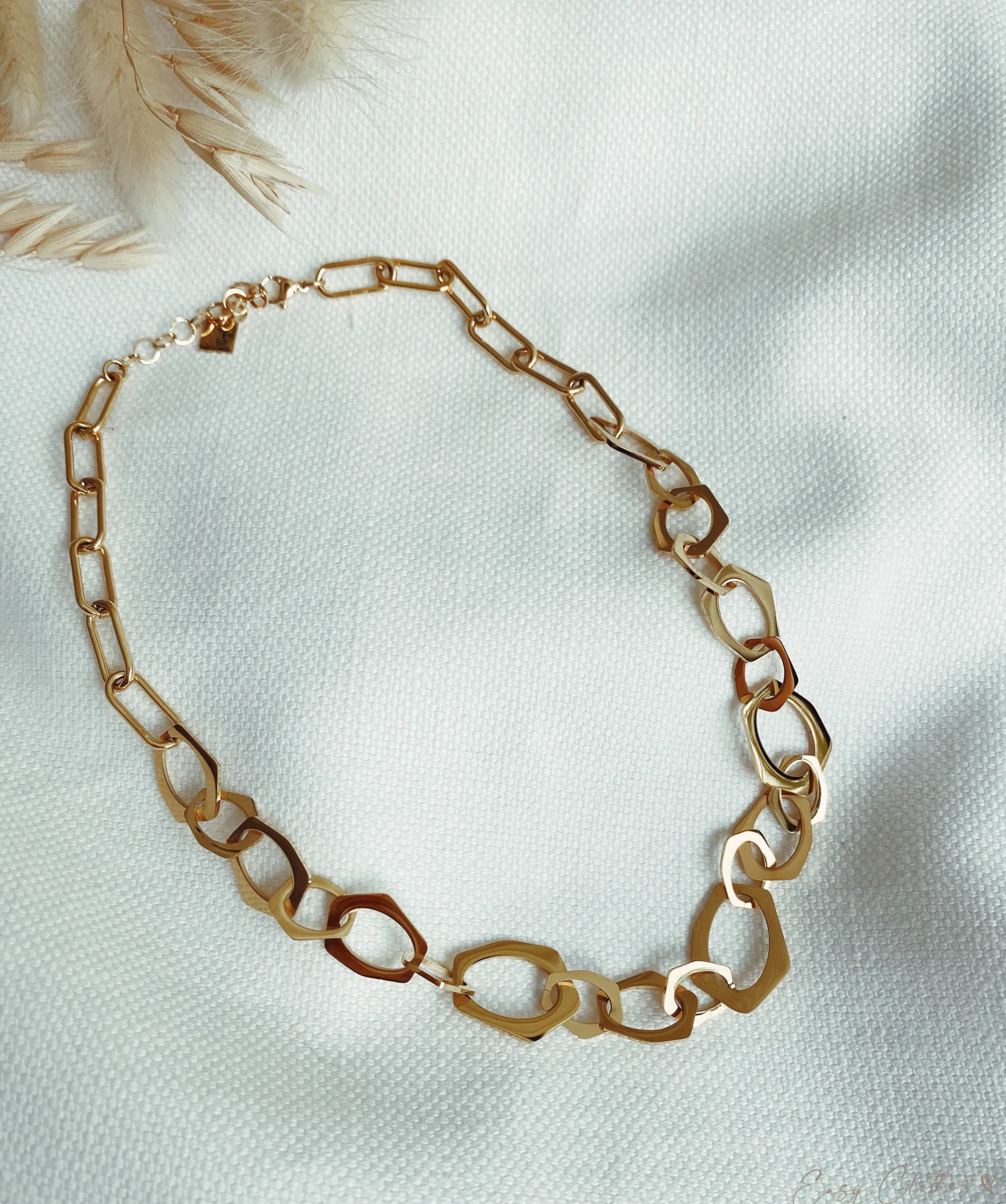 Colliers-EASY-CLOTHES Collier Elanou - doréEasy Clothes Doré