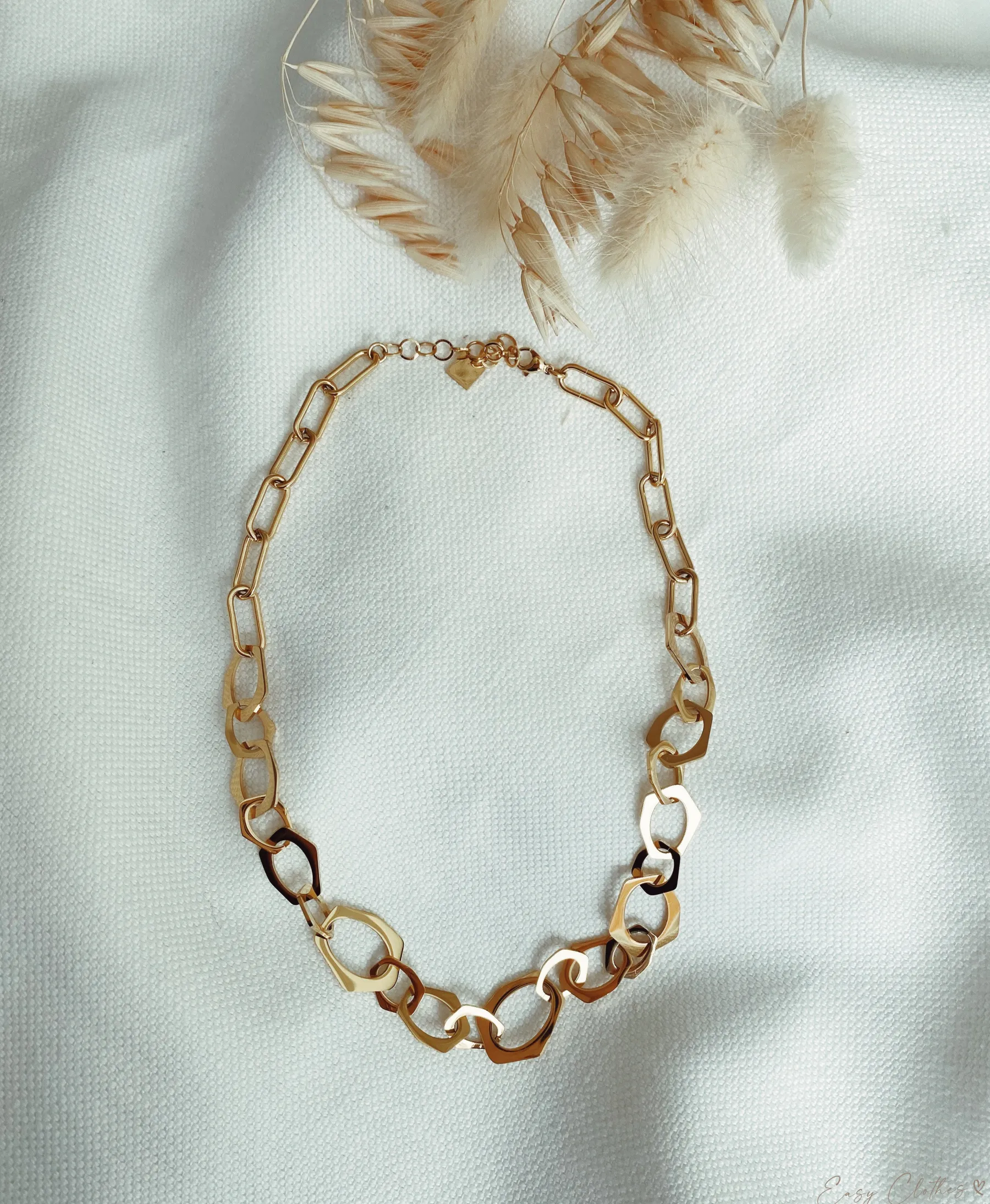 Colliers-EASY-CLOTHES Collier Elanou - doréEasy Clothes Doré