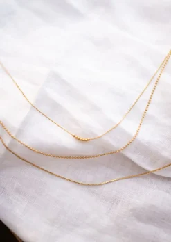 Colliers-EASY-CLOTHES Collier Enoha - Doré - Triple RangEasy Clothes Doré