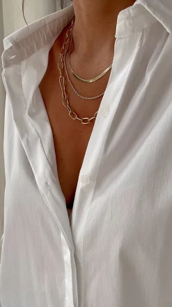 Colliers-EASY-CLOTHES Collier Eryn - doréEasy Clothes Doré