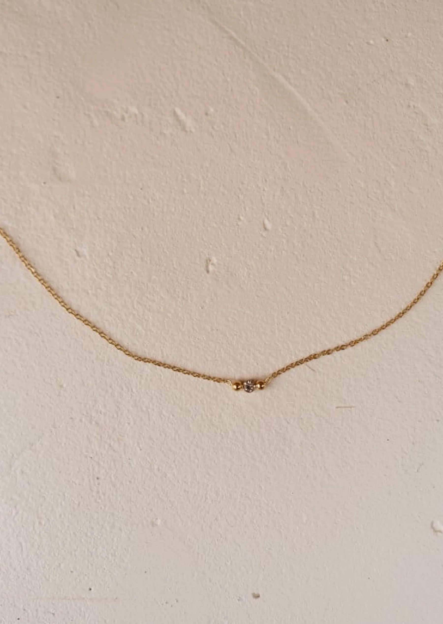 Colliers-EASY-CLOTHES Collier Ewan Doré - Ajustable - Acier InoxydableEasy Clothes Doré