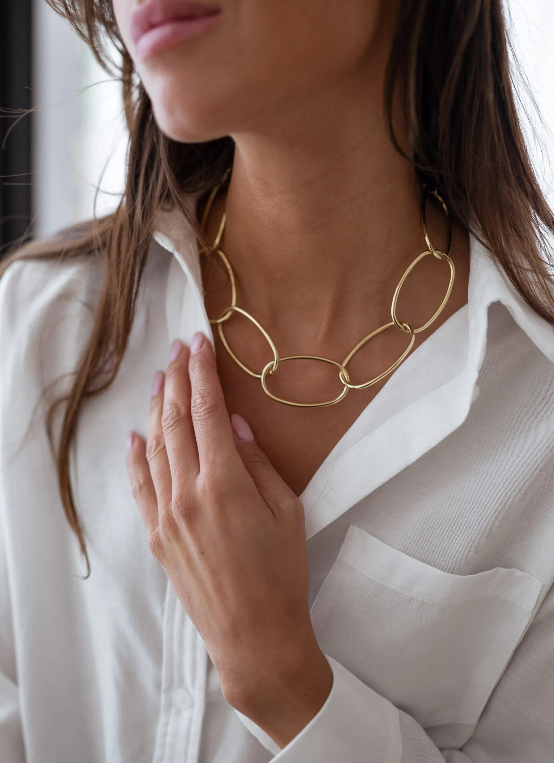 Colliers-EASY-CLOTHES Collier Fylo - doréEasy Clothes Doré