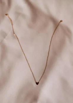 Colliers-EASY-CLOTHES Collier Henri - Doré - Pendentif CoeurEasy Clothes Doré       