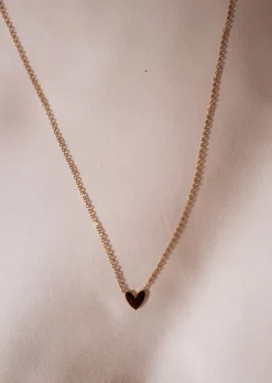 Colliers-EASY-CLOTHES Collier Henri - Doré - Pendentif CoeurEasy Clothes Doré       