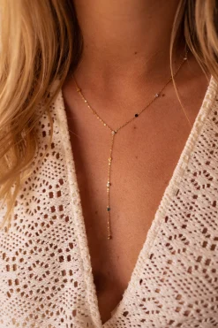 Colliers-EASY-CLOTHES Collier Jona doré | Collier doré long | Prêt-à-porter en ligne | Easy Clothes Doré       