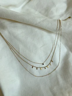 Colliers-EASY-CLOTHES Collier Louve - doréEasy Clothes Doré       