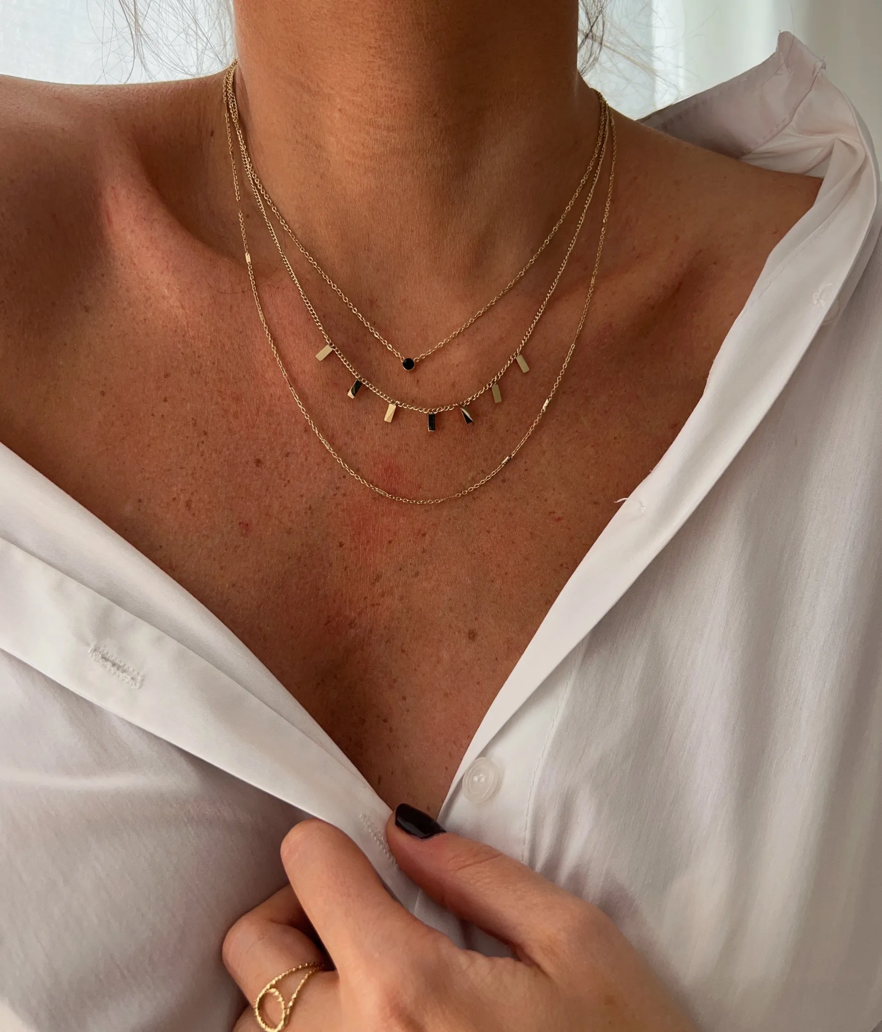 Colliers-EASY-CLOTHES Collier Louve - doréEasy Clothes Doré