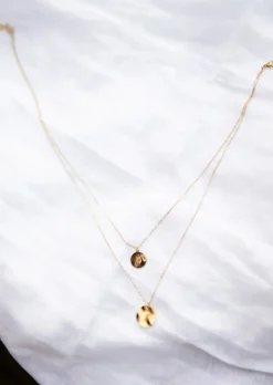 Colliers-EASY-CLOTHES Collier Lowena - Doré - Double RangEasy Clothes Doré