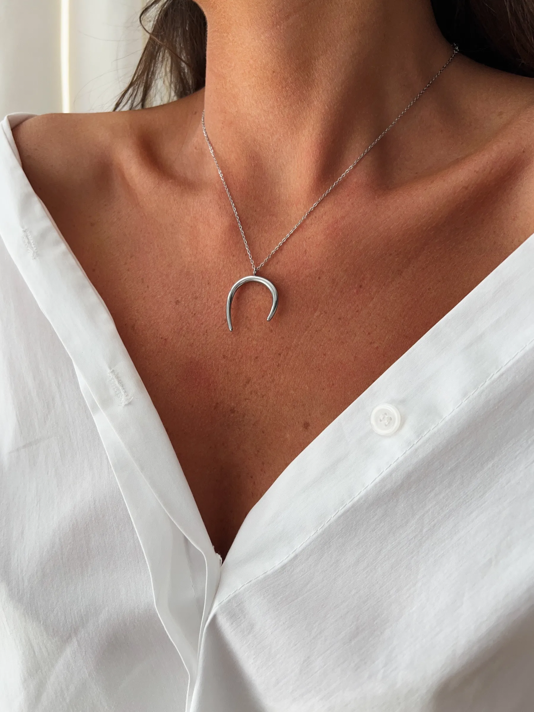 Colliers-EASY-CLOTHES Collier Sude - argentéEasy Clothes Argenté