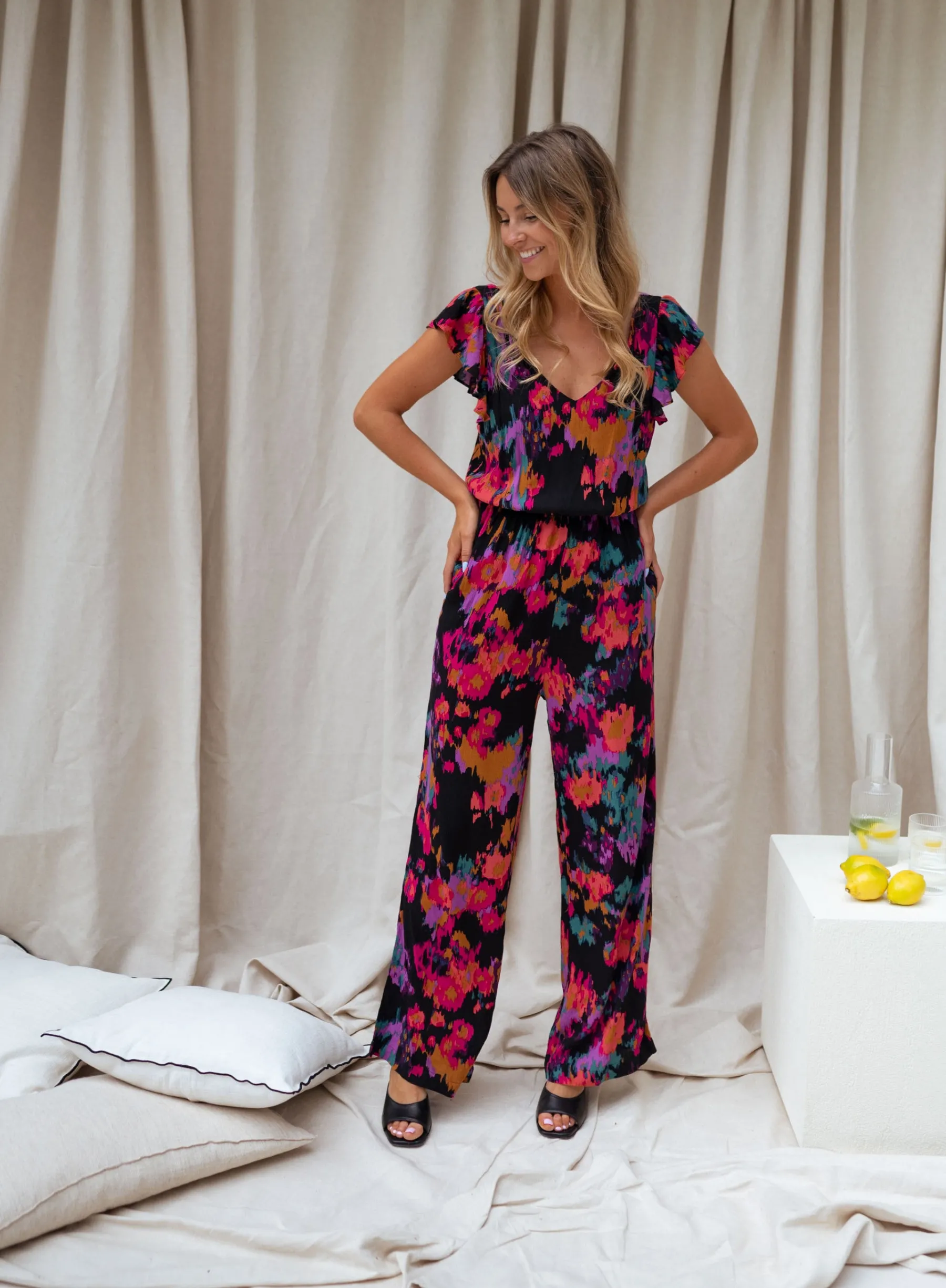 Combinaisons-EASY-CLOTHES Combinaison Noura - à motifsEasy Clothes À motifs