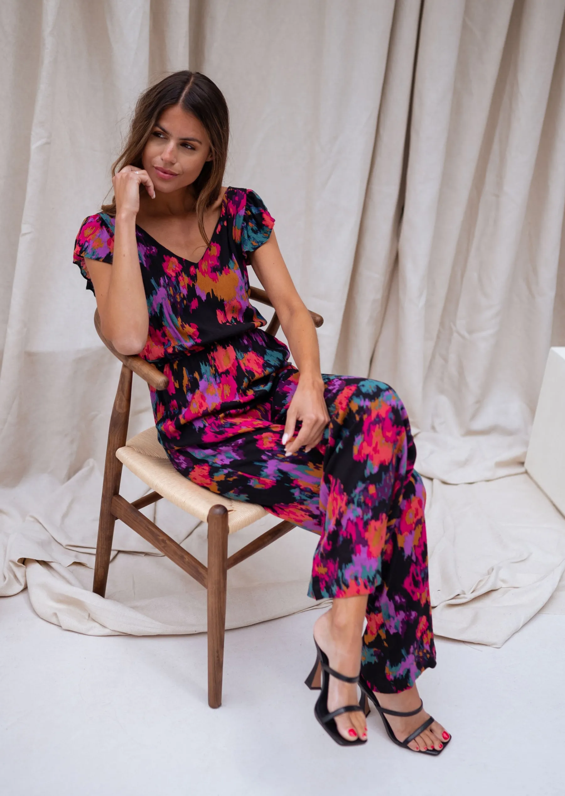 Combinaisons-EASY-CLOTHES Combinaison Noura - à motifsEasy Clothes À motifs