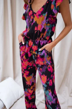 Combinaisons-EASY-CLOTHES Combinaison Noura - à motifsEasy Clothes À motifs