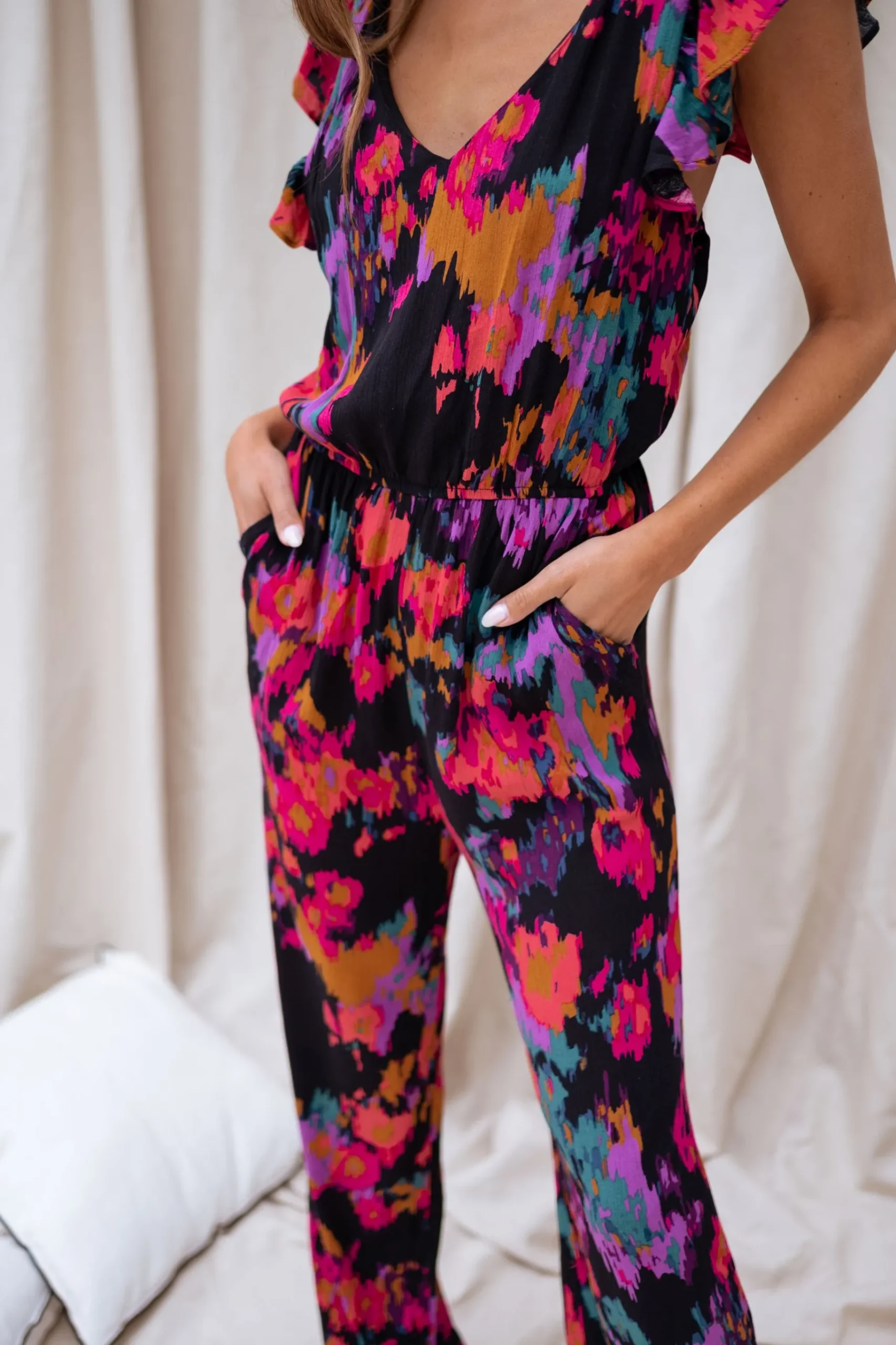 Combinaisons-EASY-CLOTHES Combinaison Noura - à motifsEasy Clothes À motifs