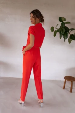 Combinaisons-EASY-CLOTHES Combinaison Rico - corailEasy Clothes Corail       