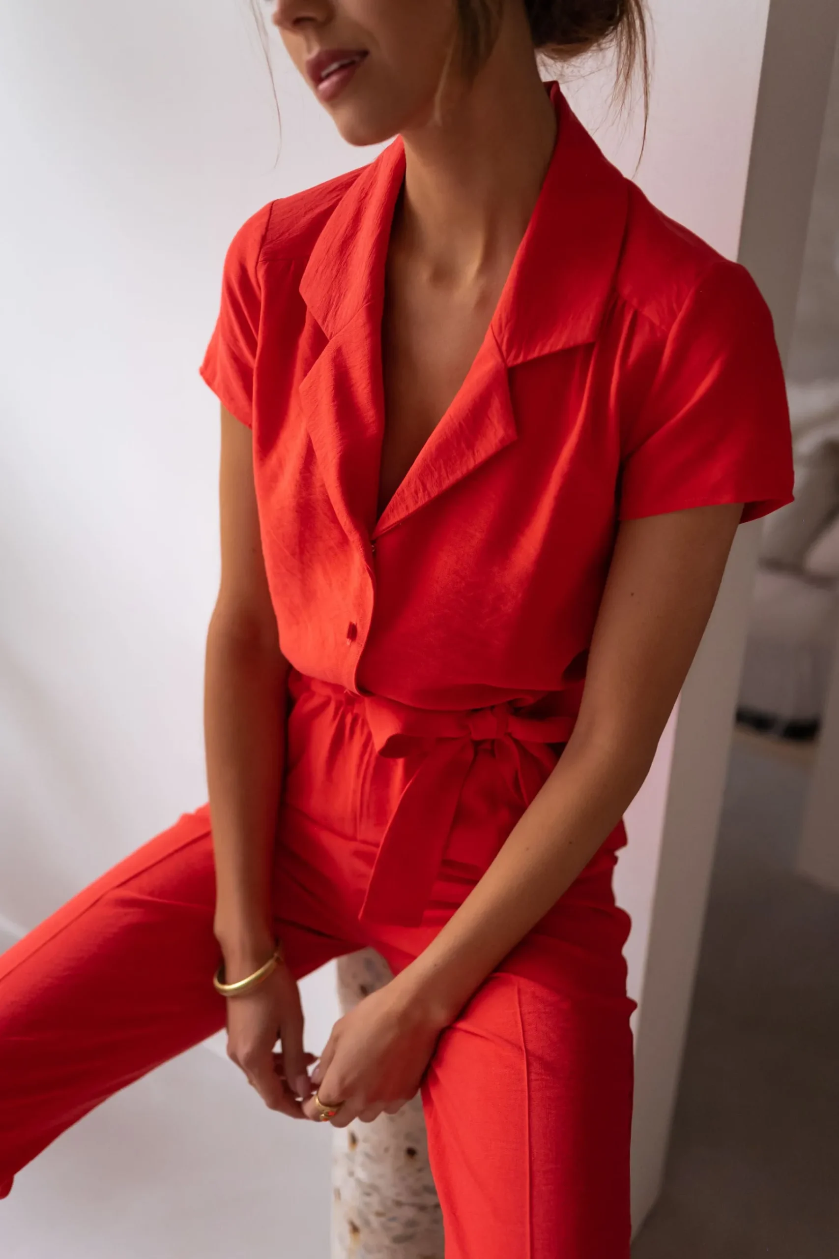Combinaisons-EASY-CLOTHES Combinaison Rico - corailEasy Clothes Corail