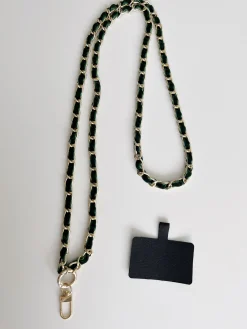 Accessoires Téléphone-EASY-CLOTHES Cordon de téléphone Orla - vertEasy Clothes Vert       