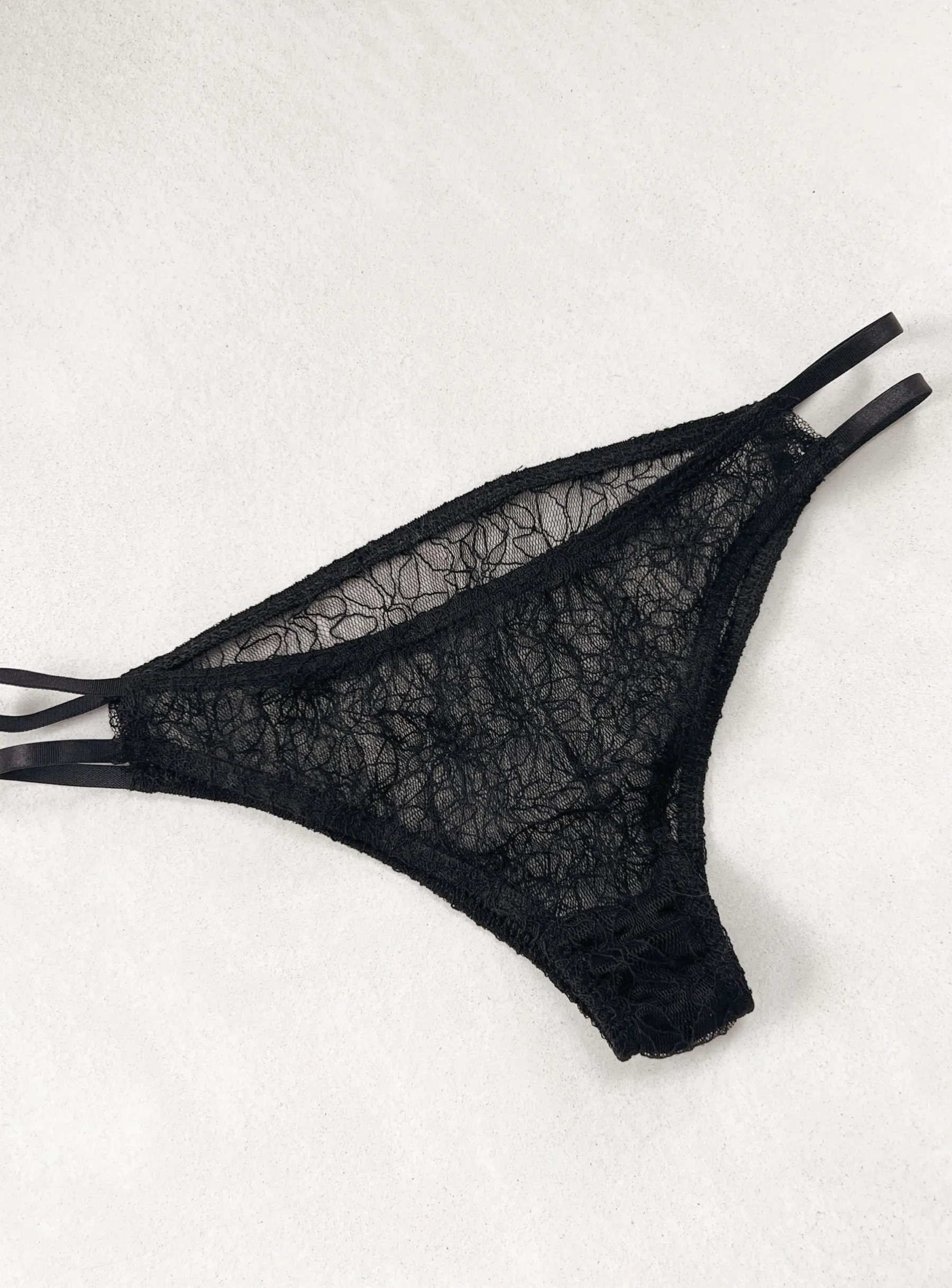 Body & Lingerie-EASY-CLOTHES Culotte Sonia CREATION - noireEasy Clothes Noire