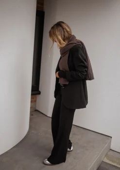 Echarpes & Foulards-EASY-CLOTHES Echarpe Devin - chocolatEasy Clothes Chocolat       
