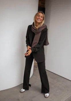 Echarpes & Foulards-EASY-CLOTHES Echarpe Devin - chocolatEasy Clothes Chocolat       