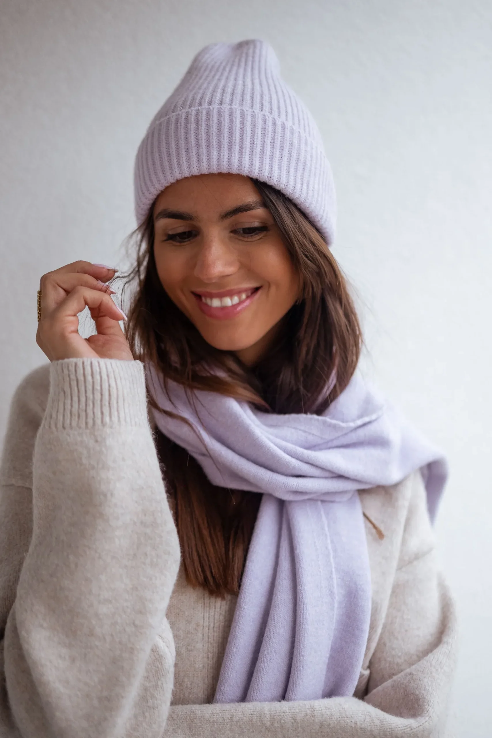 Echarpes & Foulards-EASY-CLOTHES Echarpe Devin - lilasEasy Clothes Lilas