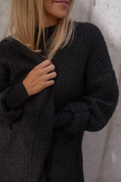 Pulls & Gilets-EASY-CLOTHES Gilet André - noirEasy Clothes Noir       
