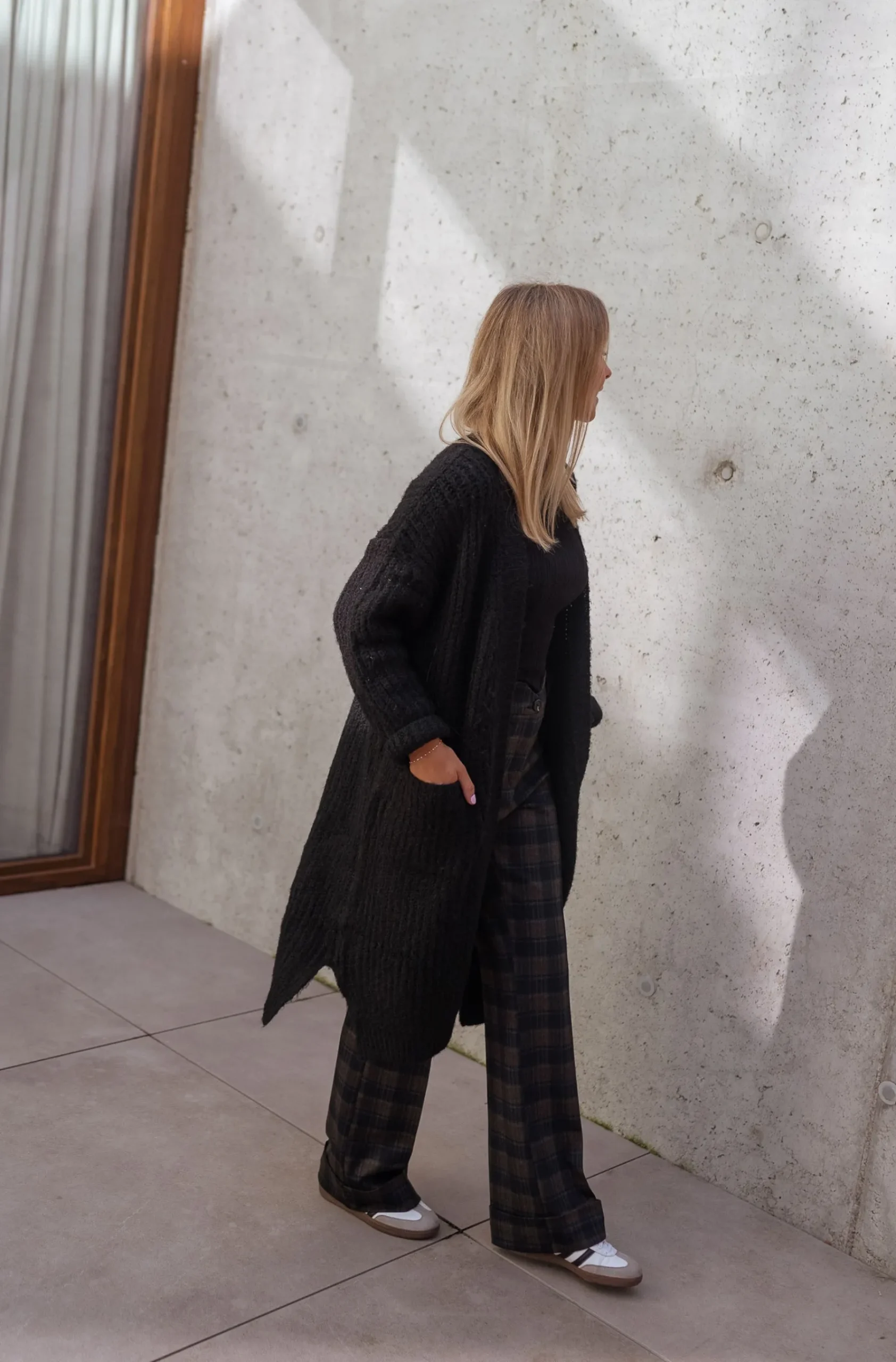Pulls & Gilets-EASY-CLOTHES Gilet André - noirEasy Clothes Noir