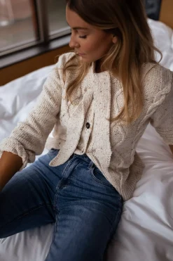 Pulls & Gilets-EASY-CLOTHES Gilet Bachir - beigeEasy Clothes Beige