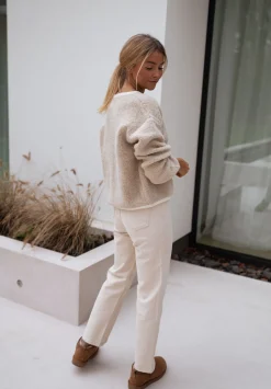 Pulls & Gilets-EASY-CLOTHES Gilet Saja - beigeEasy Clothes Beige       