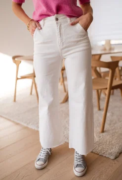 Jeans-EASY-CLOTHES Jeans Bastian - blancEasy Clothes Blanc