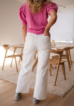 Jeans-EASY-CLOTHES Jeans Bastian - blancEasy Clothes Blanc       
